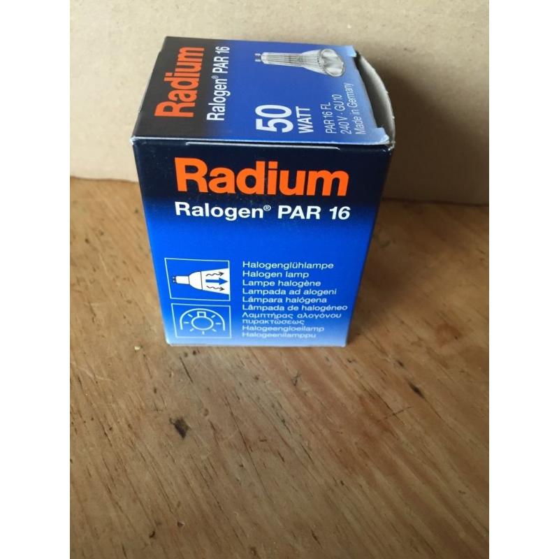 Radium PAR 16 250 v lamps/bulbs