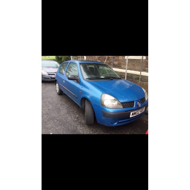 Renault Clio 12 month MOT