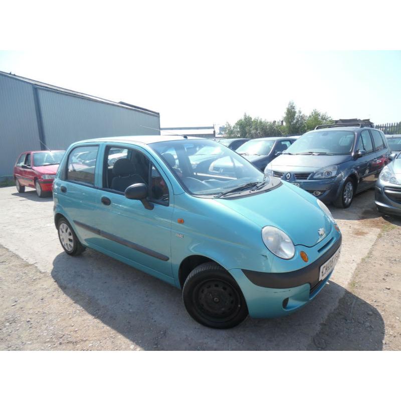 CHEVROLET MATIZ SE 1.0 PETROL 5 DOOR HATCHBACK