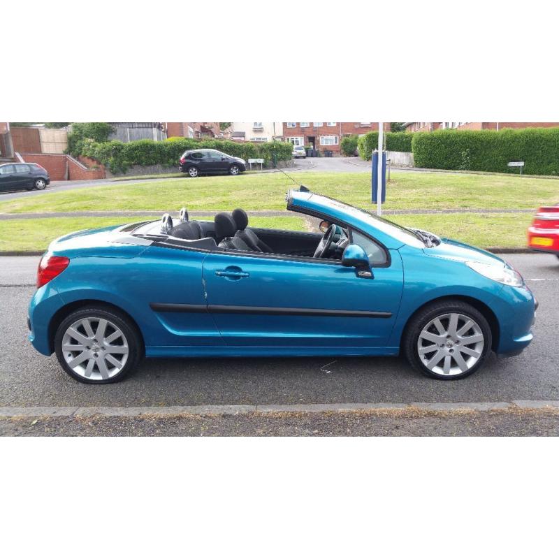 Peugeot 207 coupe. 2007 . 51000 miles