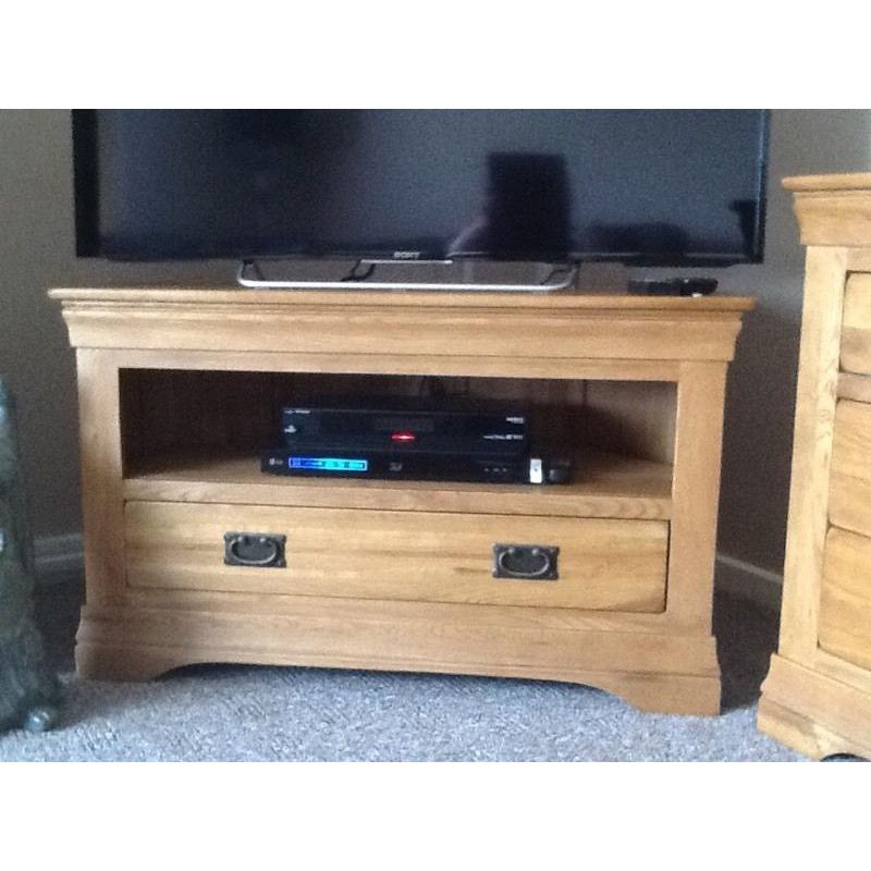 Solid Rustic Oak Sideboard, Coffee Table, TV Cabinet and Sofa Table