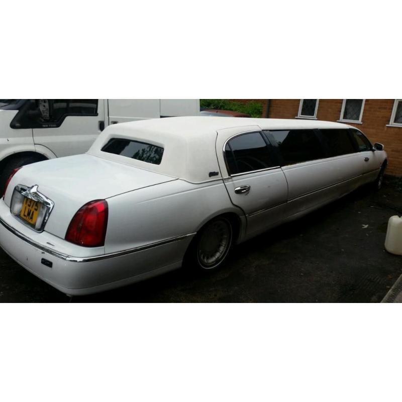 LINCOLN LIMO 120 STRETCH SPARES OR REPAIR