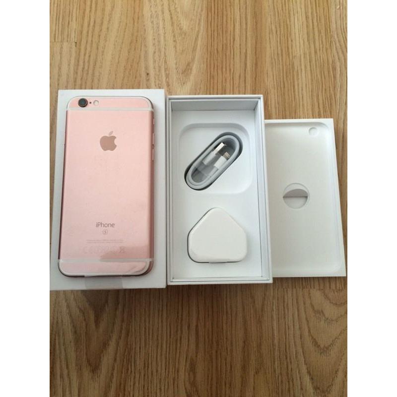 Brand new iPhone 6s rose gold