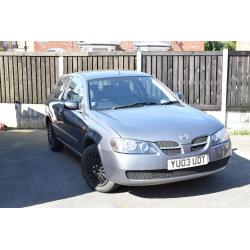 Reliable Nissan Almera S 1.5 Petrol 2003 - Good condition - Long MOT