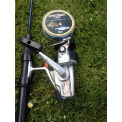 Fishing rod and reel