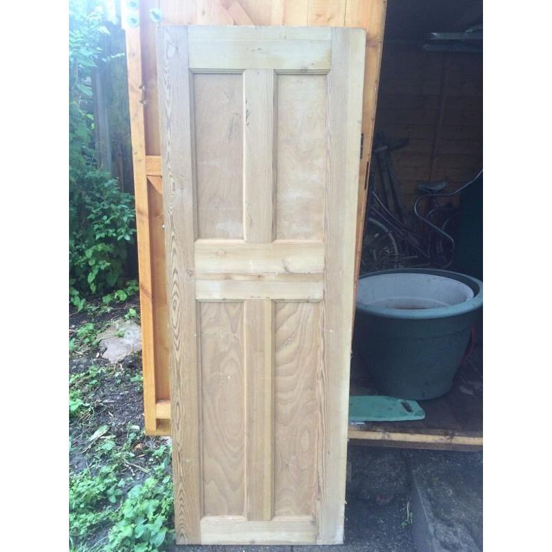 Solid wood 1930s door