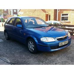 2000 MAZDA 323F 5 DOOR 1.3i, FULL YEAR MOT, DRIVING PERFECT - TRADE IN P/X WELCOME