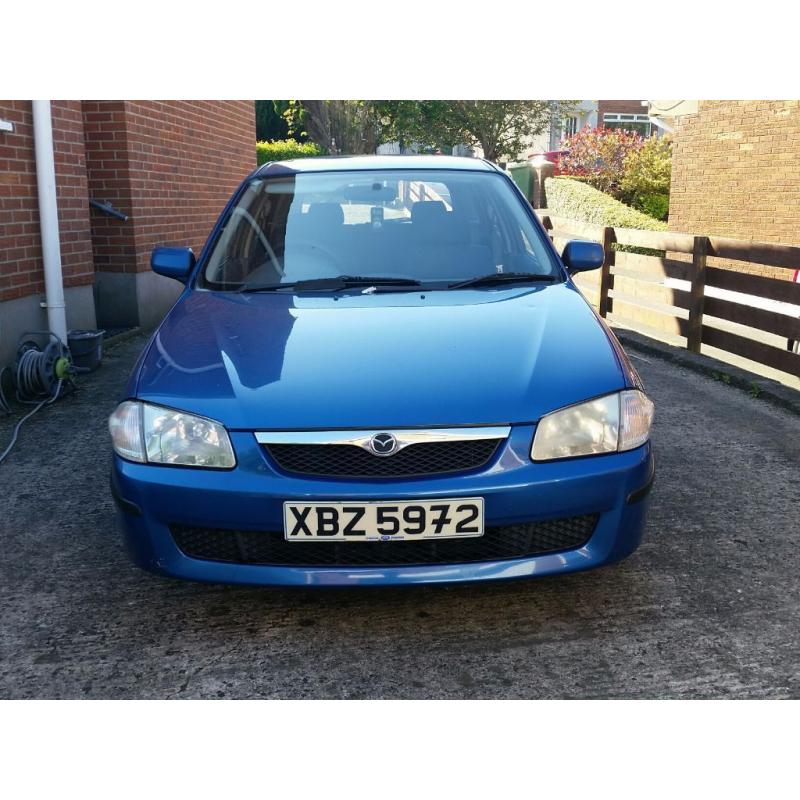 2000 MAZDA 323F 5 DOOR 1.3i, FULL YEAR MOT, DRIVING PERFECT - TRADE IN P/X WELCOME