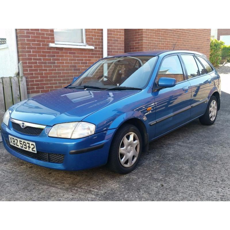 2000 MAZDA 323F 5 DOOR 1.3i, FULL YEAR MOT, DRIVING PERFECT - TRADE IN P/X WELCOME