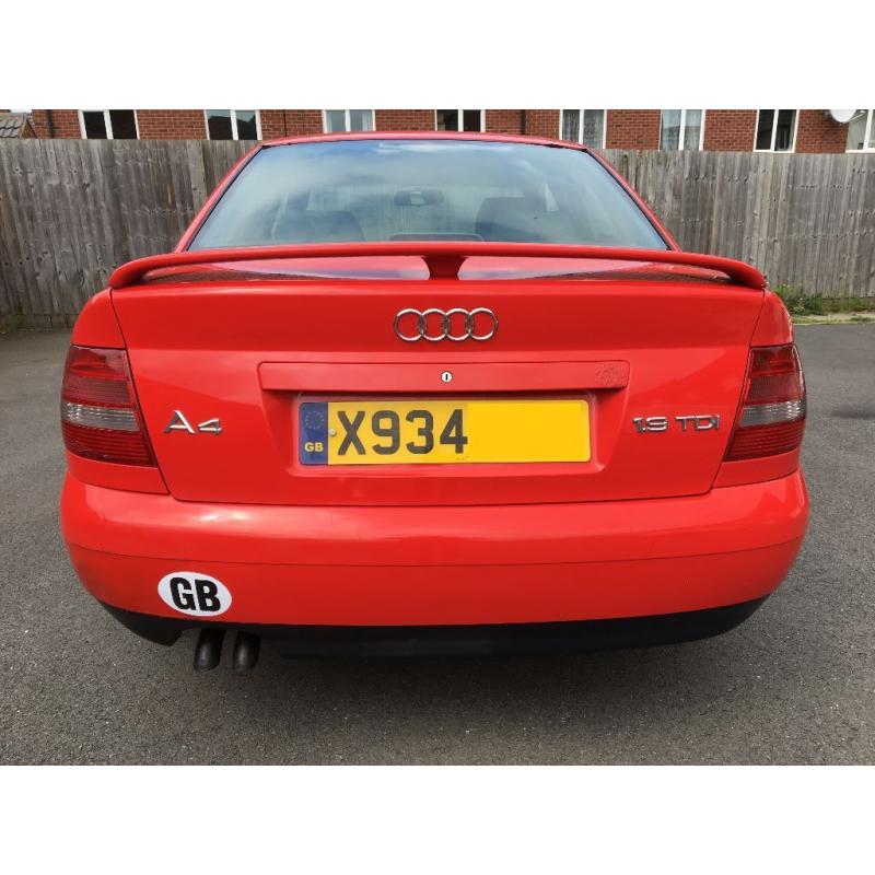 2000 X Reg Audi A4 1.9 TDi 4 Door Manual ***12 Months MOT*** TURBO DIESEL