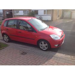 Ford Fiesta 1.4 special edition Zetec 2002 facelift model 5 door hatch 10 months mot