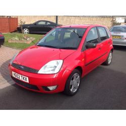 Ford Fiesta 1.4 special edition Zetec 2002 facelift model 5 door hatch 10 months mot