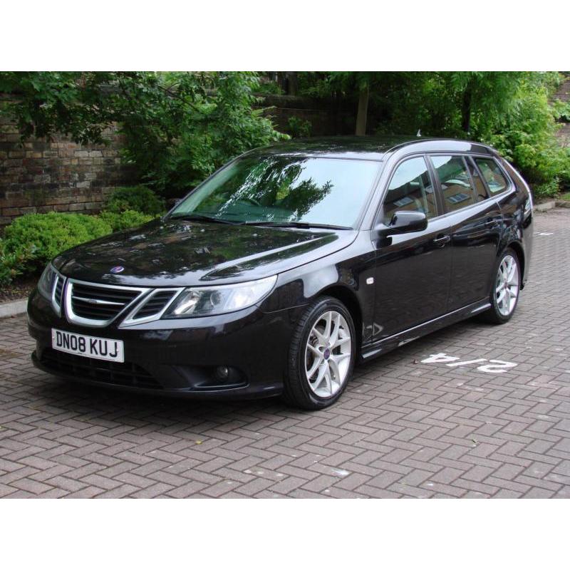 EXCELLENT DIESEL ESTATE! 2008 SAAB 9-3 1.9 TiD 150 AUTO VECTOR SPORT SPORTWAGON