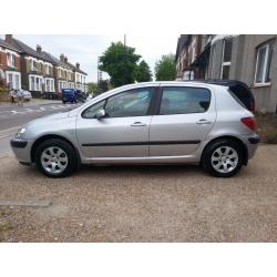 PEUGEOT 307 MOT TILL END OFF OCTOBER LOW MILAGE 77K !!!! GOOD RUNNER!!