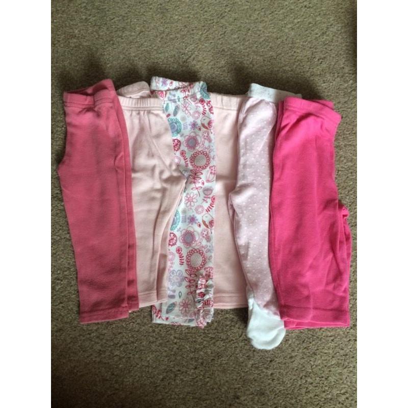 3-6 month girls trousers