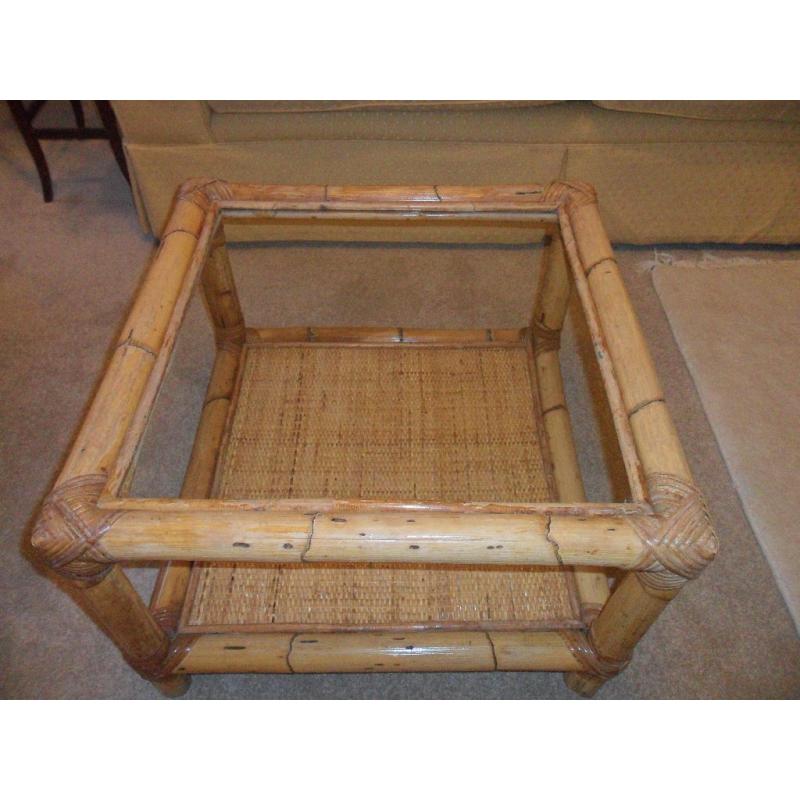 Cane Coffee Table