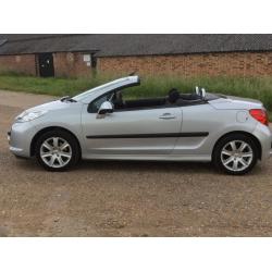 2008 Peugeot 207 CC 1.6 16v Sport 70,800 Miles Full Peugeot History