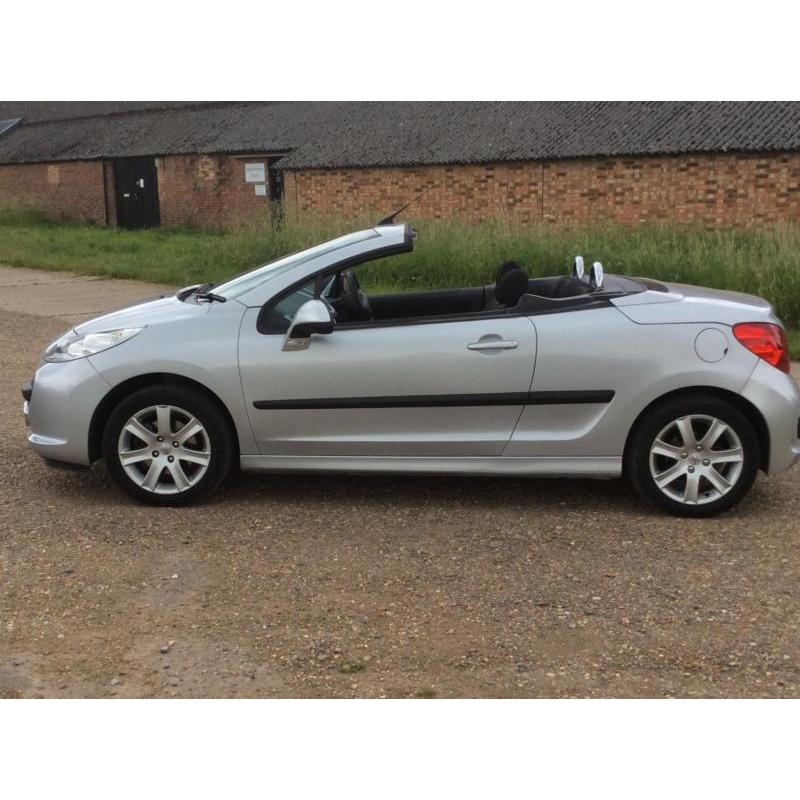 2008 Peugeot 207 CC 1.6 16v Sport 70,800 Miles Full Peugeot History