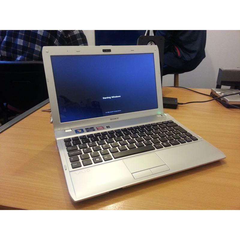 Sony Vaio VPCYB2M1E laptop with webcam and HDMI port fully working