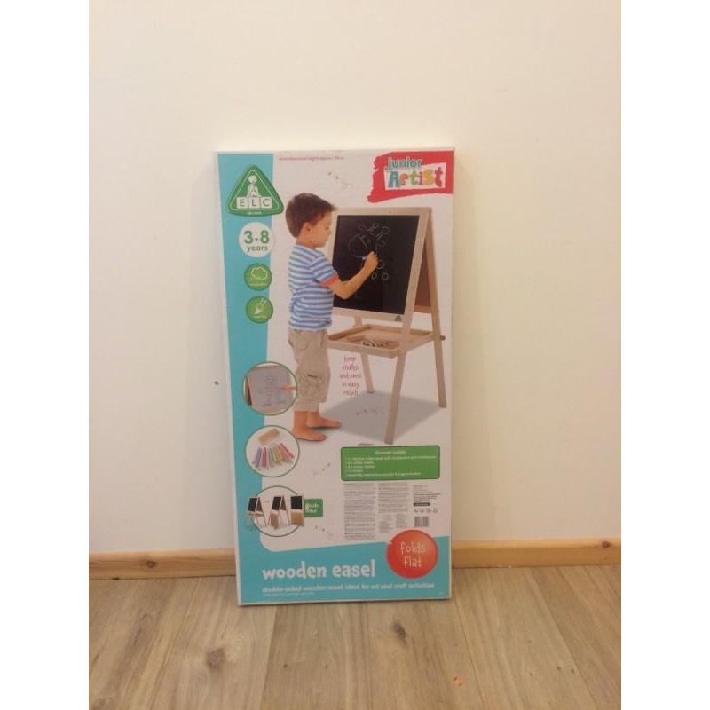 Elf double sided wooden easel