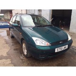 Bargain Ford Focus 1.6 full years MOT ready to go