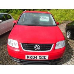 2004 VOLKSWAGEN TOURAN 2.0 TDI PD Sport [7 Seat] free 3 months warranty