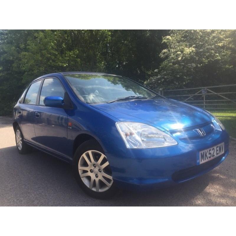 Honda Civic auto executive leather 1 year mot