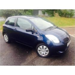 2008 Toyota Yaris 1.0 VVT-i T3 Hatchback 3dr Petrol Manual (127 g/km, 67 bhp)