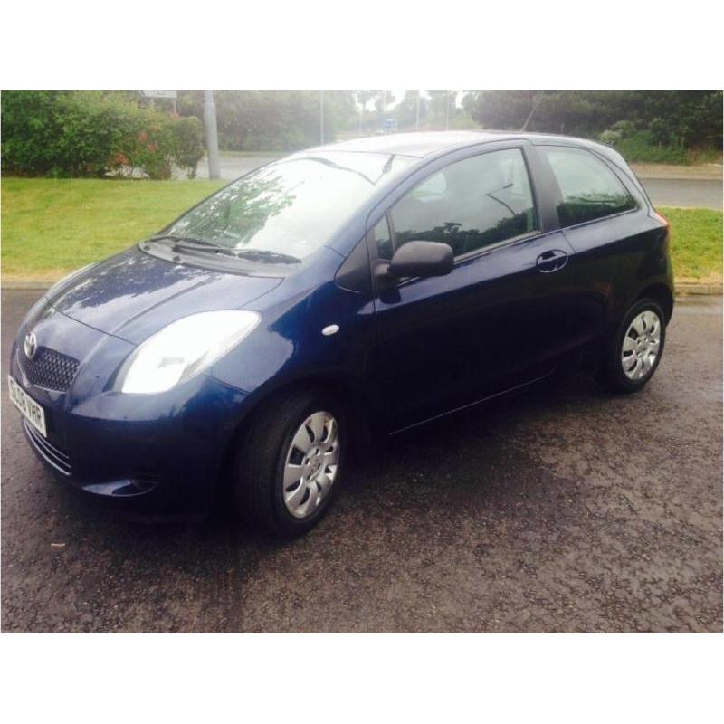 2008 Toyota Yaris 1.0 VVT-i T3 Hatchback 3dr Petrol Manual (127 g/km, 67 bhp)