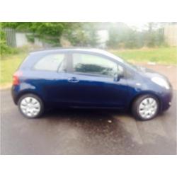 2008 Toyota Yaris 1.0 VVT-i T3 Hatchback 3dr Petrol Manual (127 g/km, 67 bhp)