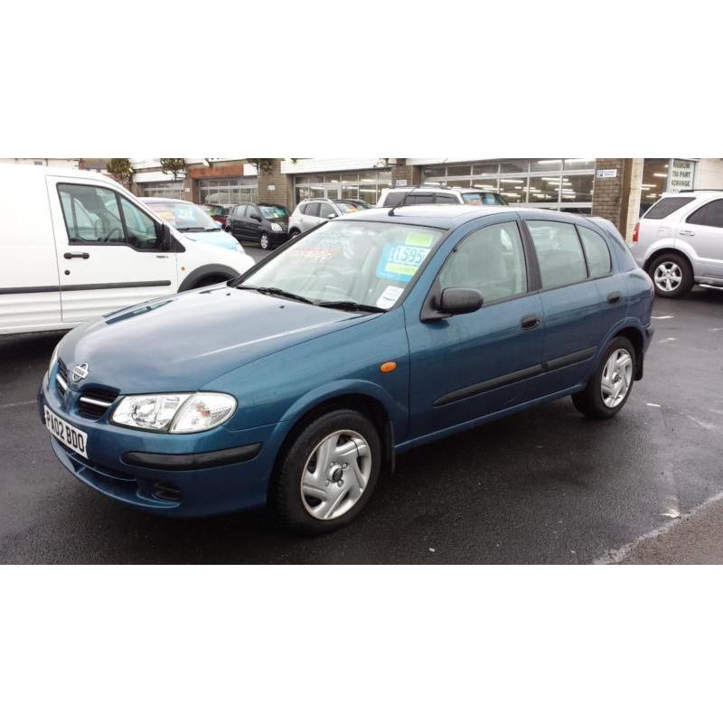 2002 NISSAN ALMERA 1.8 E Automatic From GBP1,595 + Retail Package