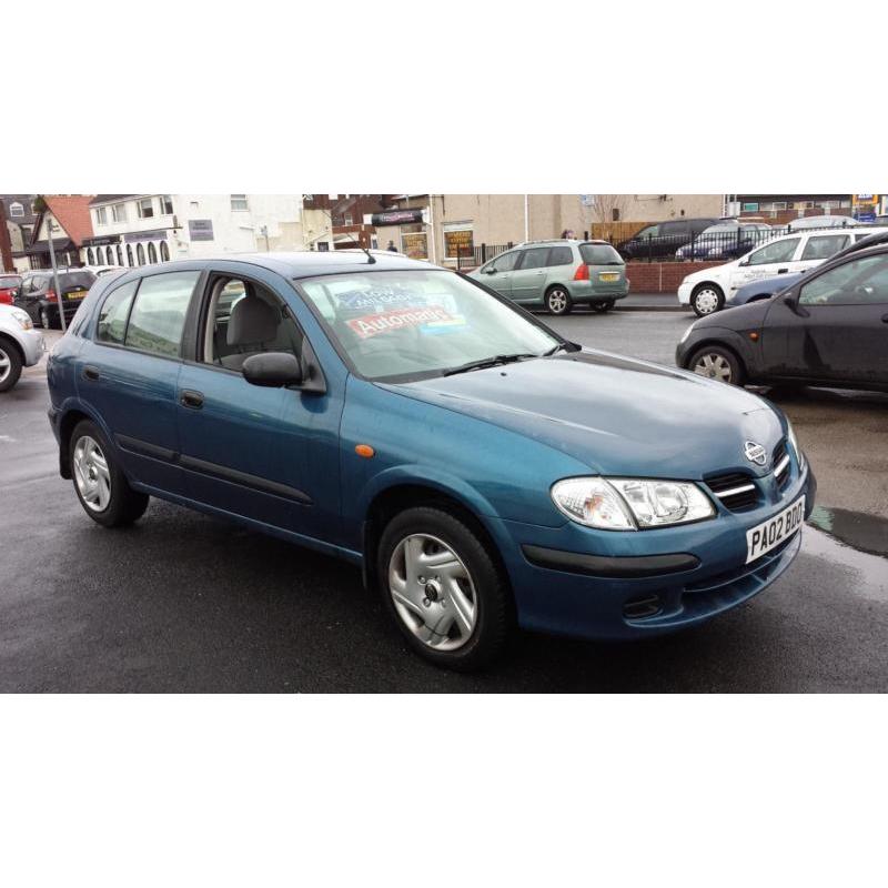 2002 NISSAN ALMERA 1.8 E Automatic From GBP1,595 + Retail Package