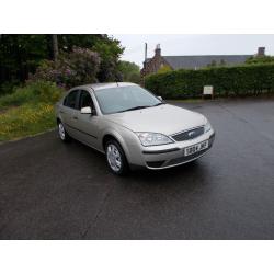 2004 04 FORD MONDEO 1.8 LX 5 DOOR MOT JUNE 2017 NO ADVISORYS