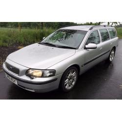 2001 Volvo V70 2.4 SE Auto ESTATE, mot'd , solid big estate car, same owner last 13 years !!