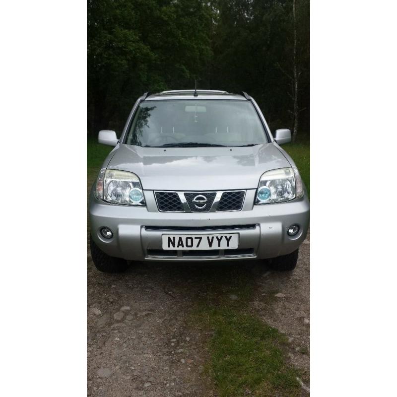 Nissan Xtrail 07 plate