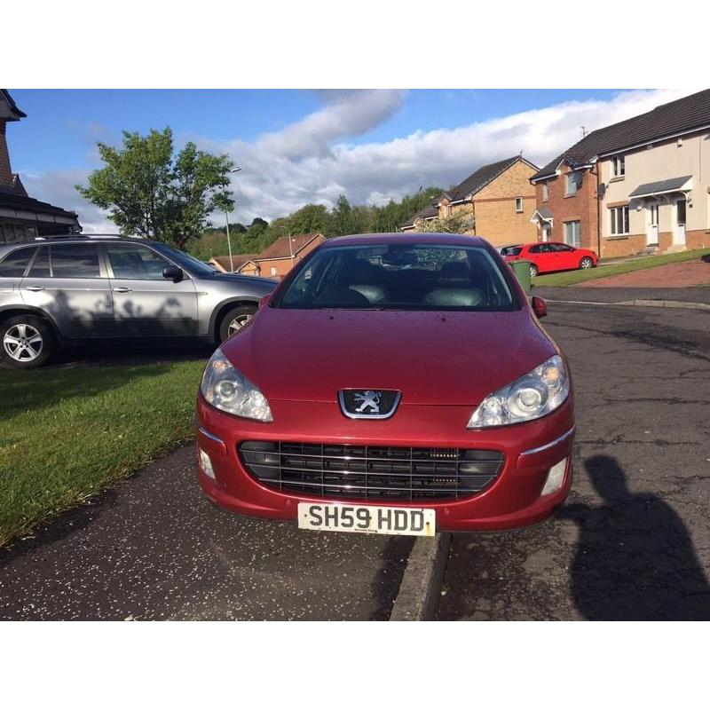 Peugeot 407 Hdi sport 2.0 diesel 2009 sat nav bluetooth 1 year mot