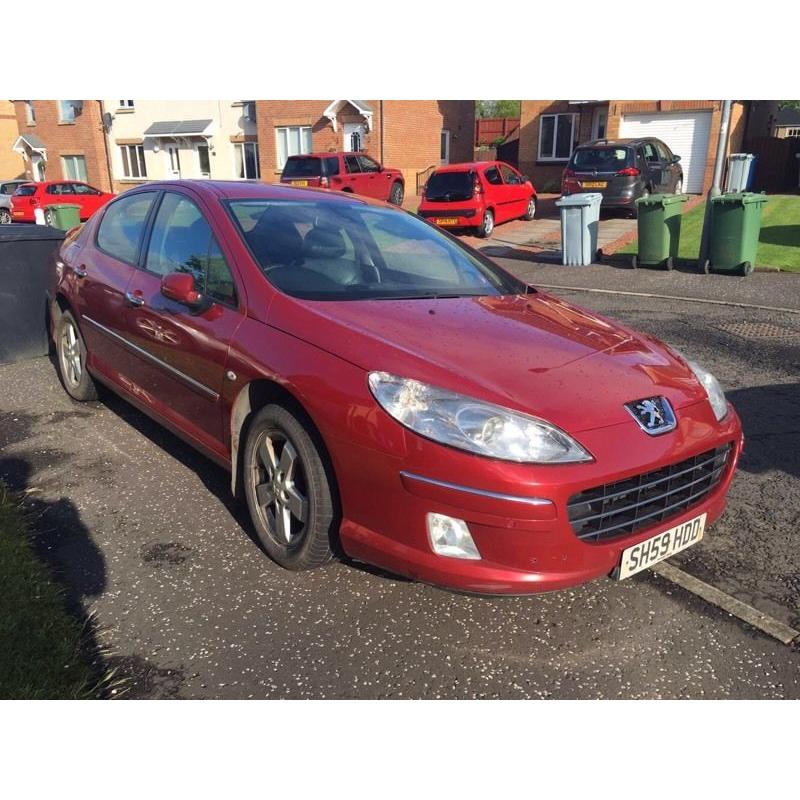 Peugeot 407 Hdi sport 2.0 diesel 2009 sat nav bluetooth 1 year mot