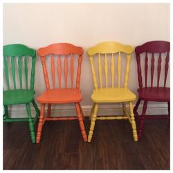 Farmhouse chairs - choose your own colours