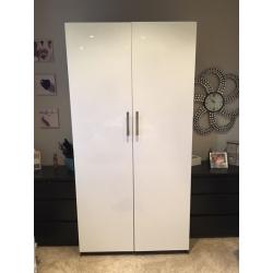 IKEA high gloss wardrobe