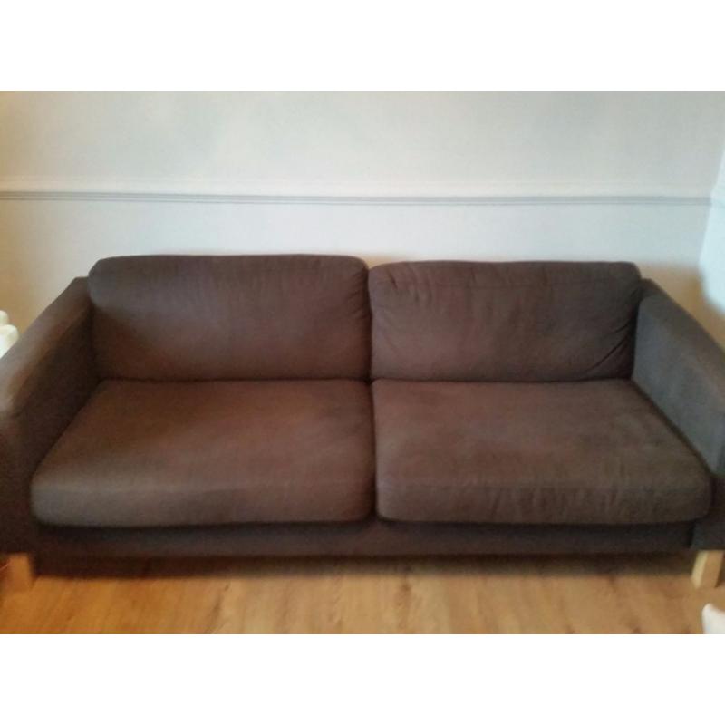 Ikea 3 and 2 seater for sale