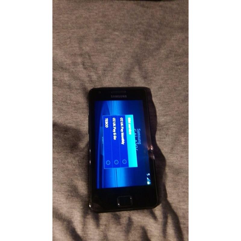 Samsung S2 · 16GB · unlocked · any network