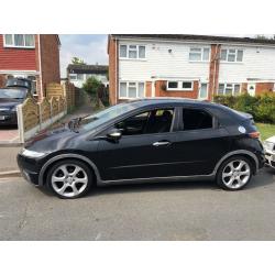 2007 HONDA CIVIC 2.2 I-ctdi DIESEL type s SE! Nice spec 50mpg! Family 5 door car in black! Astra