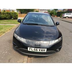 2007 HONDA CIVIC 2.2 I-ctdi DIESEL type s SE! Nice spec 50mpg! Family 5 door car in black! Astra