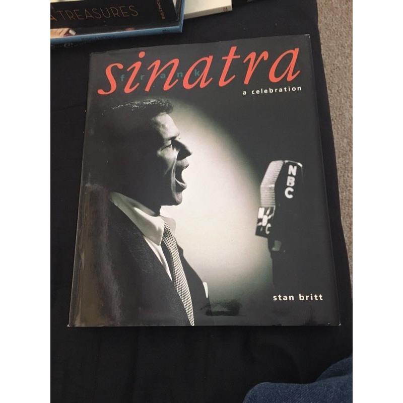 Frank Sinatra assortment of books