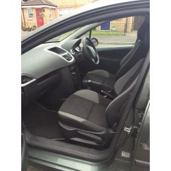 2008 Peugeot 207 Estate for sale - dent on rear passenger door. Great milage. MOT to November