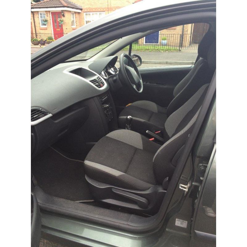 2008 Peugeot 207 Estate for sale - dent on rear passenger door. Great milage. MOT to November