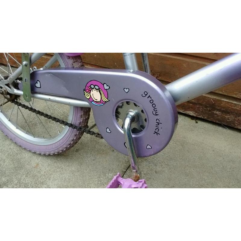 Girls Chopper bicycle Groovy Chick