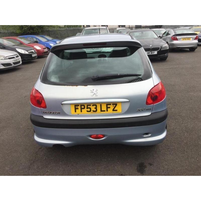 2003 Peugeot 206 1.4 HDi Look 3dr (a/c)