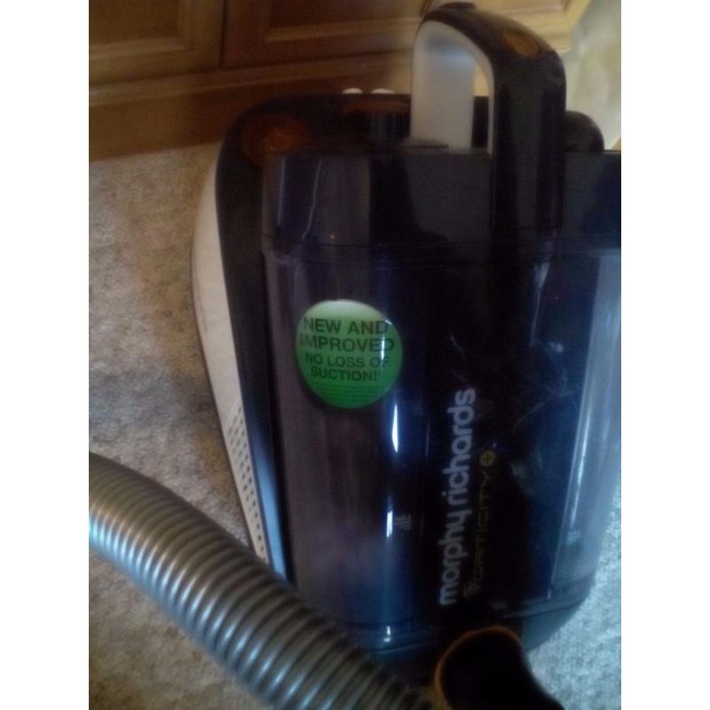 Morphy richards vorticity vacuum cleaner as new