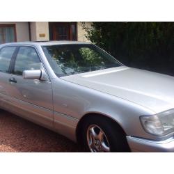 Mercedes S320 saloon 1998 auto has only done 103000 miles from new